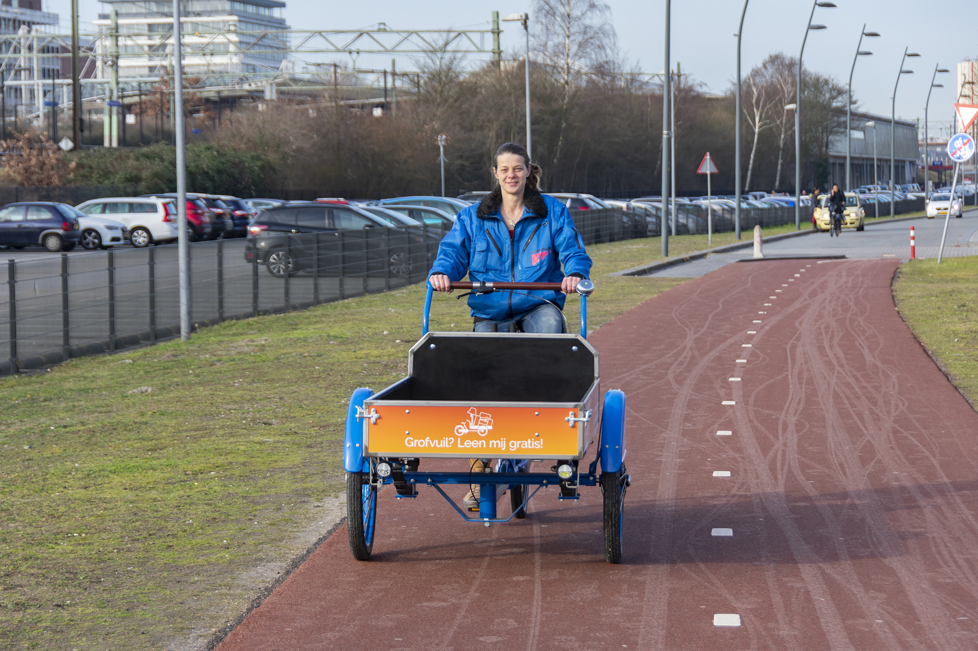 op de buurtwerkplaats bakfiets